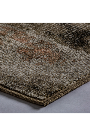 Brown Toned Viscose Rug 9'5" x 6'5" | Vical Home Olivia| Oroa.com