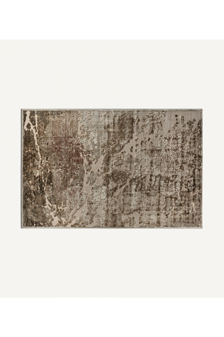 Beige Chenille Rug 9'5" x 6'5" | Vical Home Queen | Oroa.com