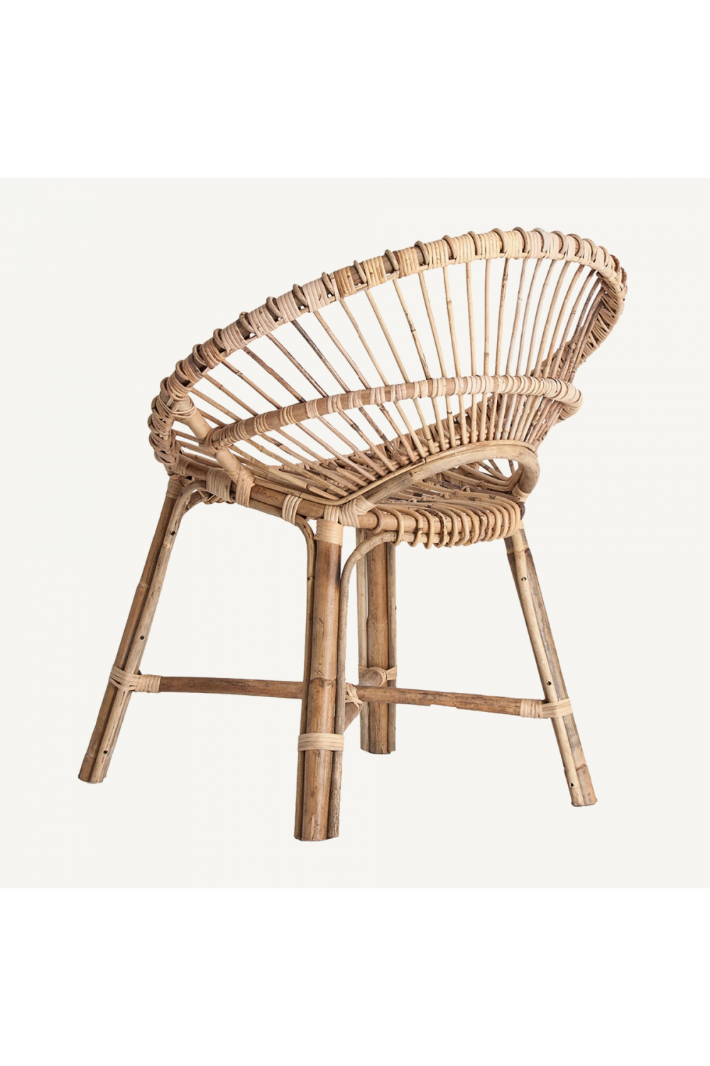 Round Rattan Armchair | Vical Home Chilaw | Oroa.com