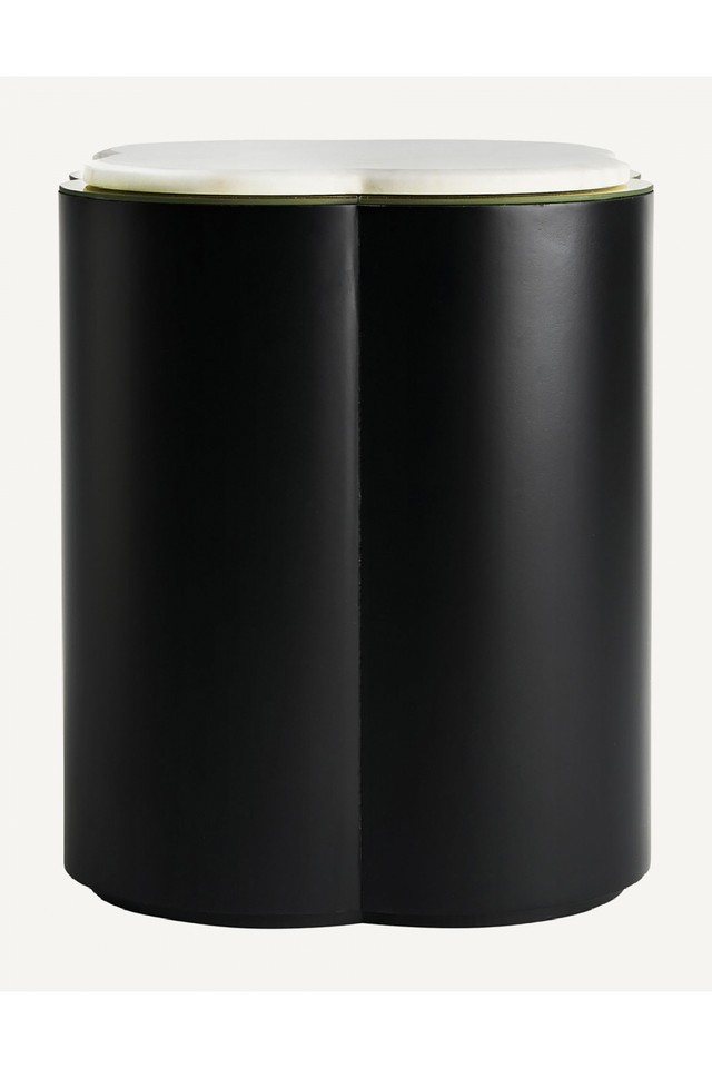 Clover-Shaped Marble Side Table | Vical Home Zevio | Oroa.com