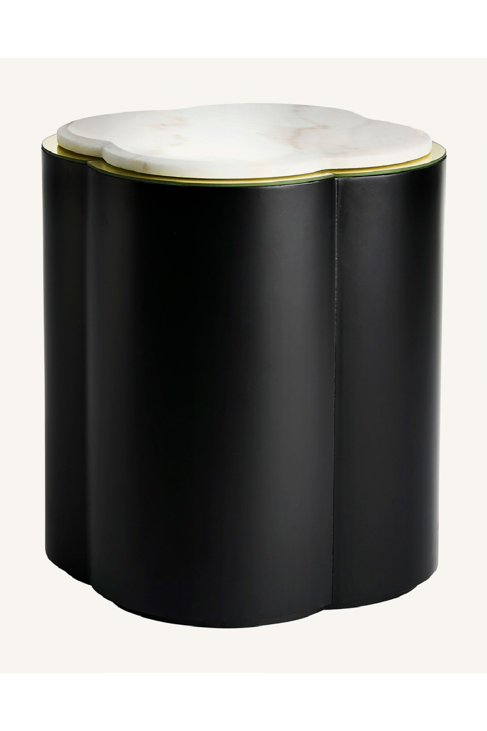 Clover-Shaped Marble Side Table | Vical Home Zevio | Oroa.com