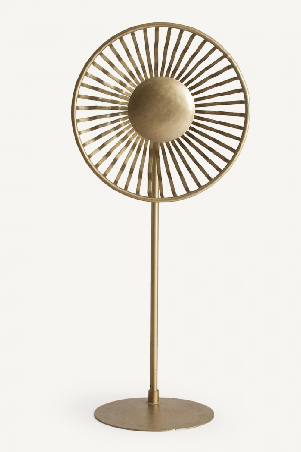 Gold Circular Floor Lamp | Vical Home Zug | Oroa.com