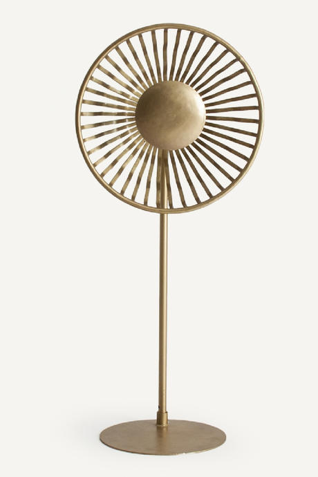 Gold Circular Floor Lamp | Vical Home Zug | Oroa.com