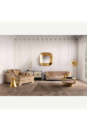 Gold Circular Floor Lamp | Vical Home Zug | Oroa.com