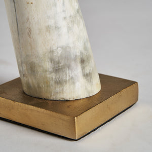   Two-Toned Horn Decor Figure | Oroa.com