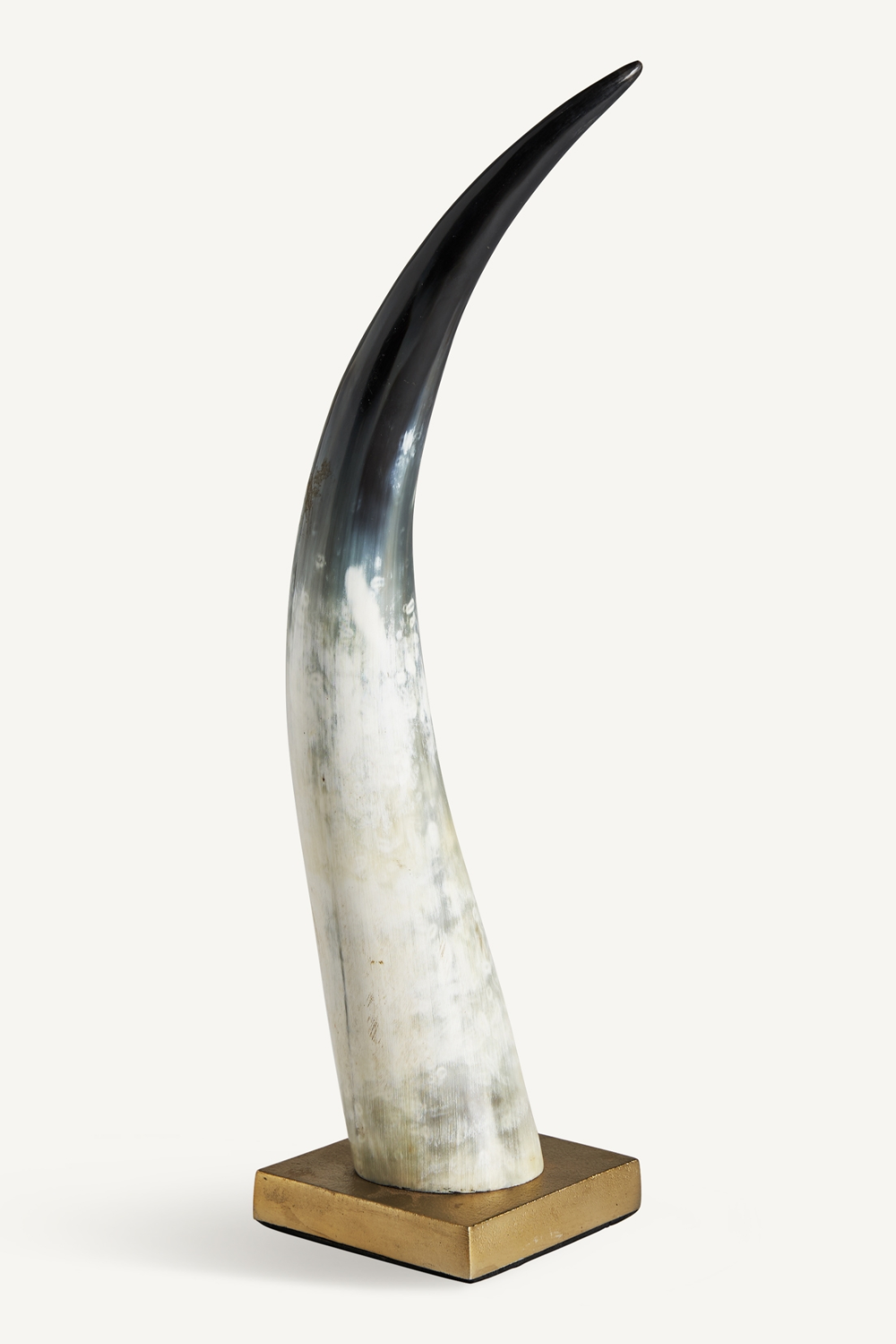 Two-Toned Horn Decor Figure | Vical Home Zonza | Oroatrade.com