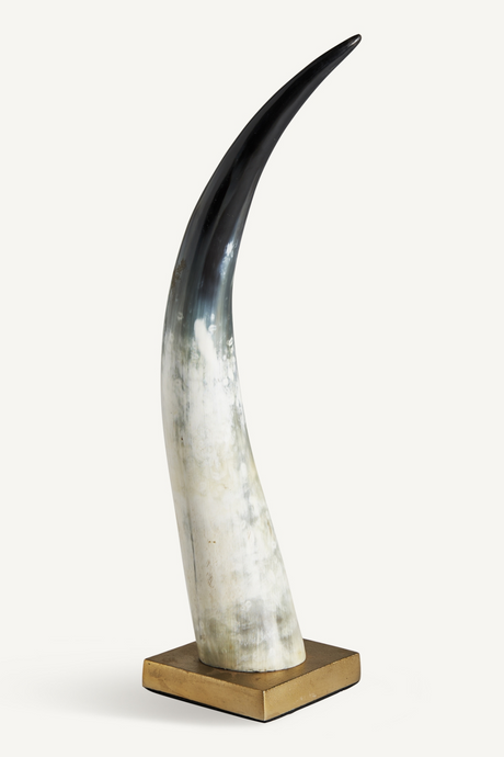 Two-Toned Horn Decor Figure | Vical Home Zonza | Oroa.com