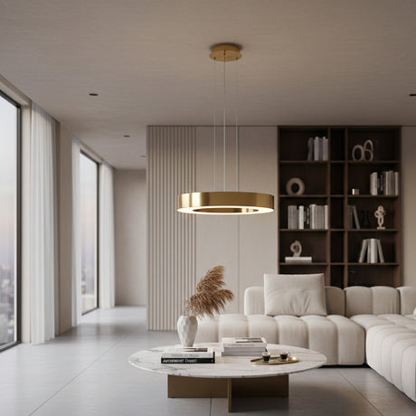 Round Gold Ceiling Lamp | Vical Home | Oroa.com