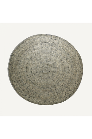 Round Contemporary Jute Rug 8' | Vical Home Kirana | Oroa.com