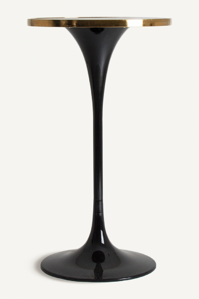 Black Pedestal Bar Table | Vical Home Than | Oroa.com