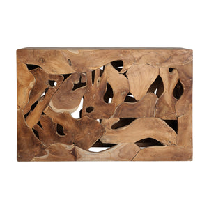   Teak Wood Ethnic Console Table | Oroa.com
