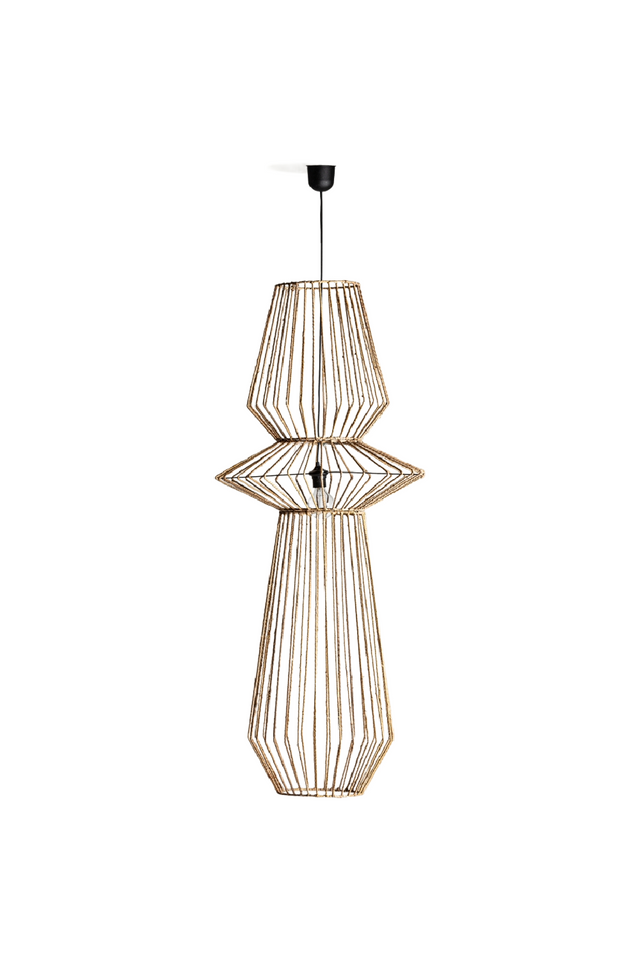 Braided Rattan Hanging Lamp | Vical Home Plisse | Oroa.com