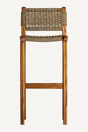 Woven Rope Barstool | Vical Home Kavala | Oroa.com