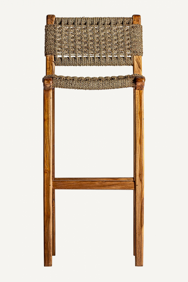 Woven Rope Barstool | Vical Home Kavala | Oroa.com