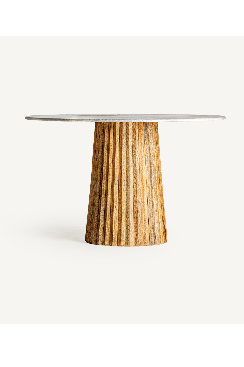 Central Base Wood Dining Table | Vical Home Plisse | Oroa.com