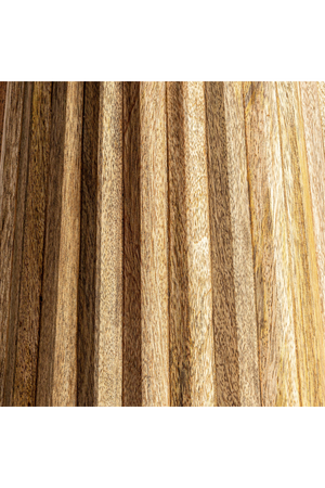 Mango Wood Pedestal Side Table | Vical Home Plisse | Oroa.com