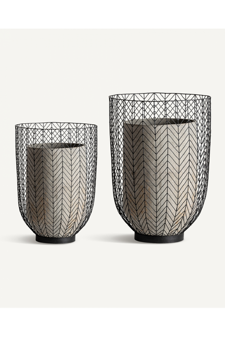 Black Metal Planter (2) | Vical Home | Oroa.com