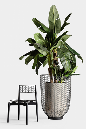 Black Metal Planter (2) | Vical Home | Oroa.com