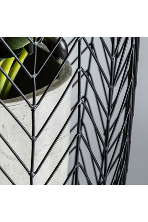 Black Metal Planter (2) | Vical Home | Oroa.com