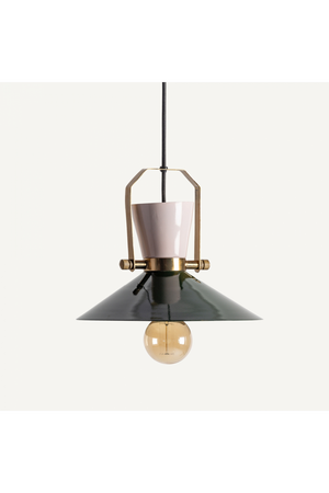 Green Conical Hanging Lamp | Vical Home | Oroa.com