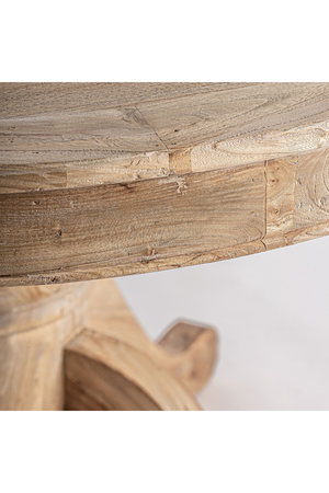 Round Elm Extendable Dining Table | Vical Home Berca | Oroa.com