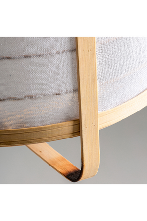 White Linen Hanging Lamp | Vical Home | Oroa.com