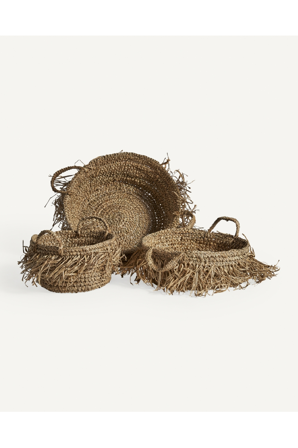 Natural Fiber Baskets (3) | Vical Home Nazombe | Oroa.com