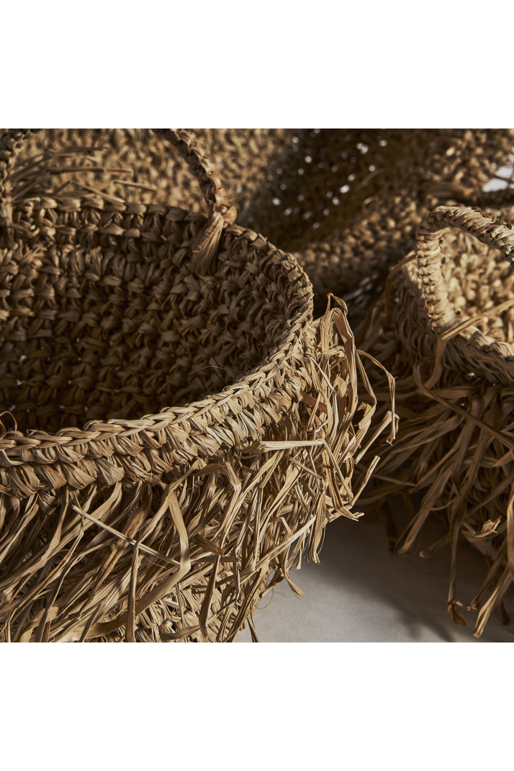 Natural Fiber Baskets (3) | Vical Home Nazombe | Oroa.com