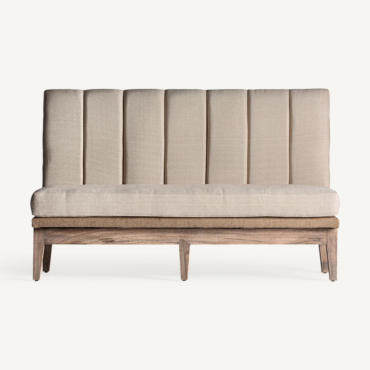  White Linen Sofa | Oroa.com