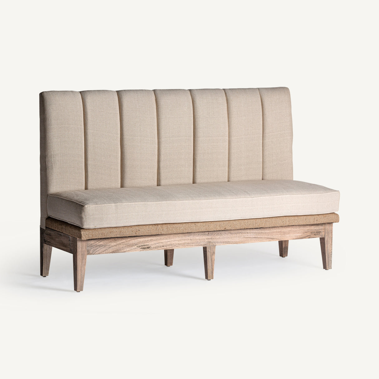   White Linen Sofa | Oroa.com
