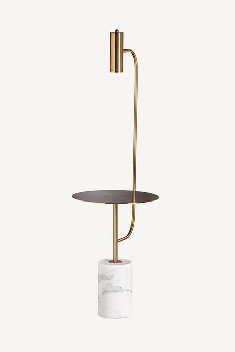 Gold Slender Floor Lamp | Vical Home | Oroa.com