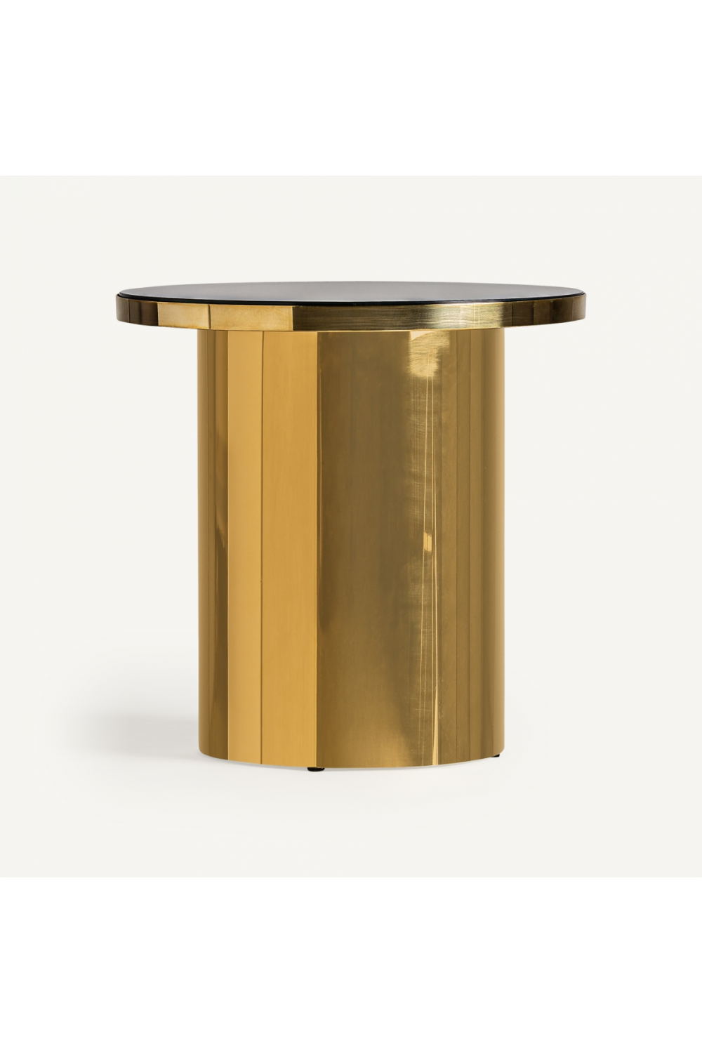 Gold Central-Base Side Table | Vical Home Bertix | Oroa.com