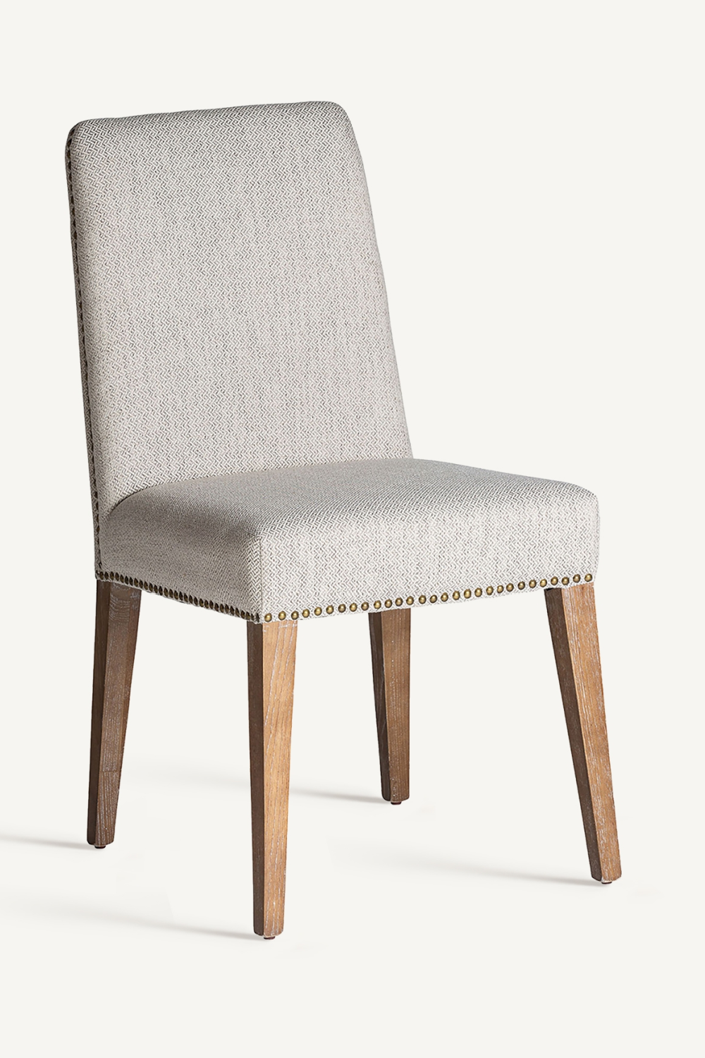 Gray Padded Tall Accent Chair | Vical Home Berney | Oroa.com