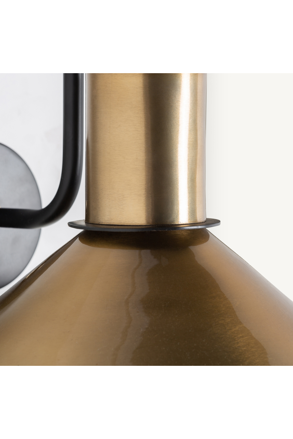 Gold Conical Wall Lamp | Vical Home | Oroa.com