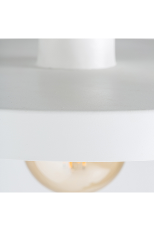 White Circular Hanging Lamp | Vical Home | Oroa.com