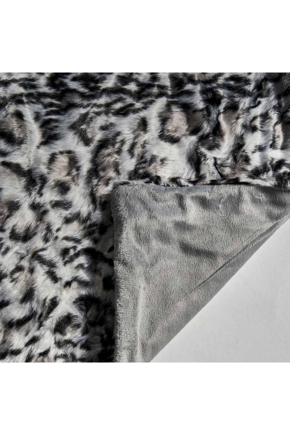 Two-Toned Furry Throw Blanket | Vical Home Leopard | Oroa.com