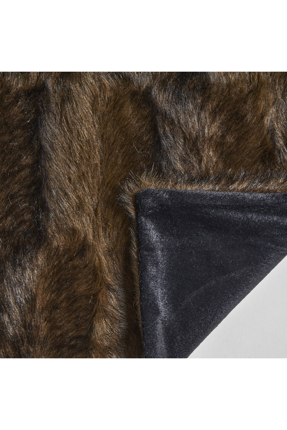 Brown Microfiber Throw Blanket | Vical Home Bison | Oroa.com