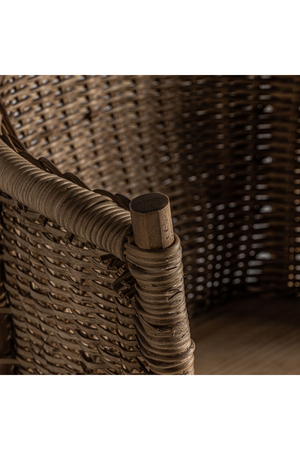 Fir Wood Curved Accent Chair | Vical Home Quenza | Oroa.com