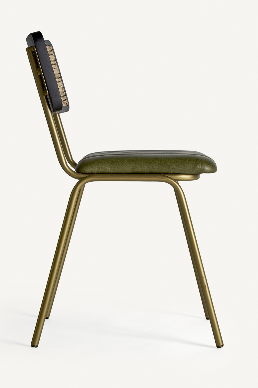 Green Leather Seat Accent Chair | Vical Home Almstock | Oroa.com