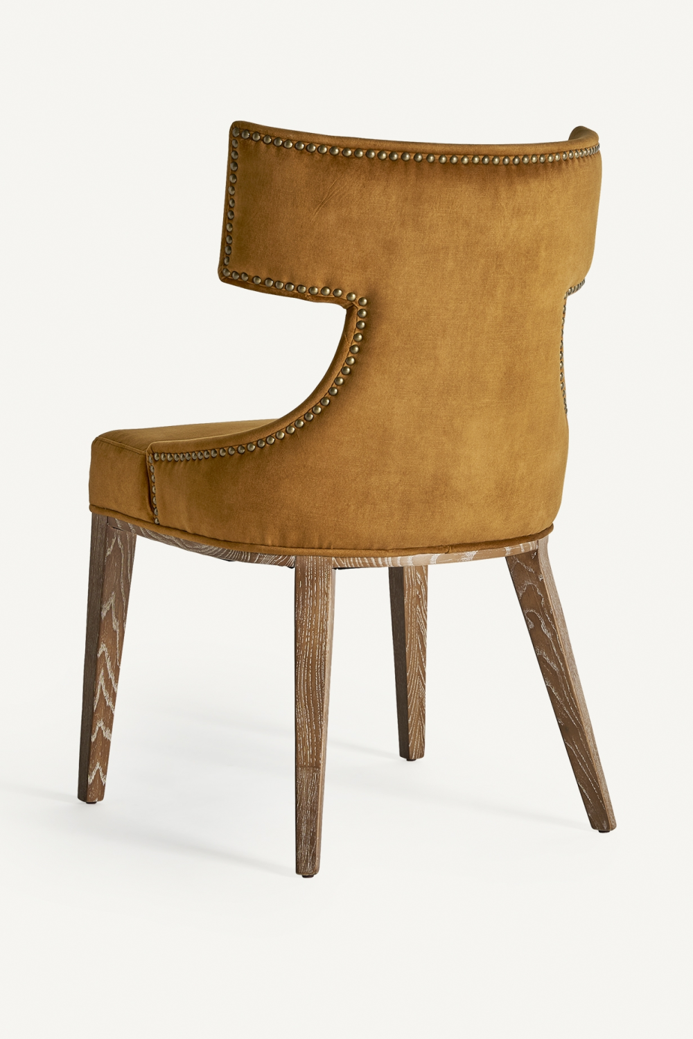 Yellow Studded Accent Chair | Vical Home Dozza | Oroa.com