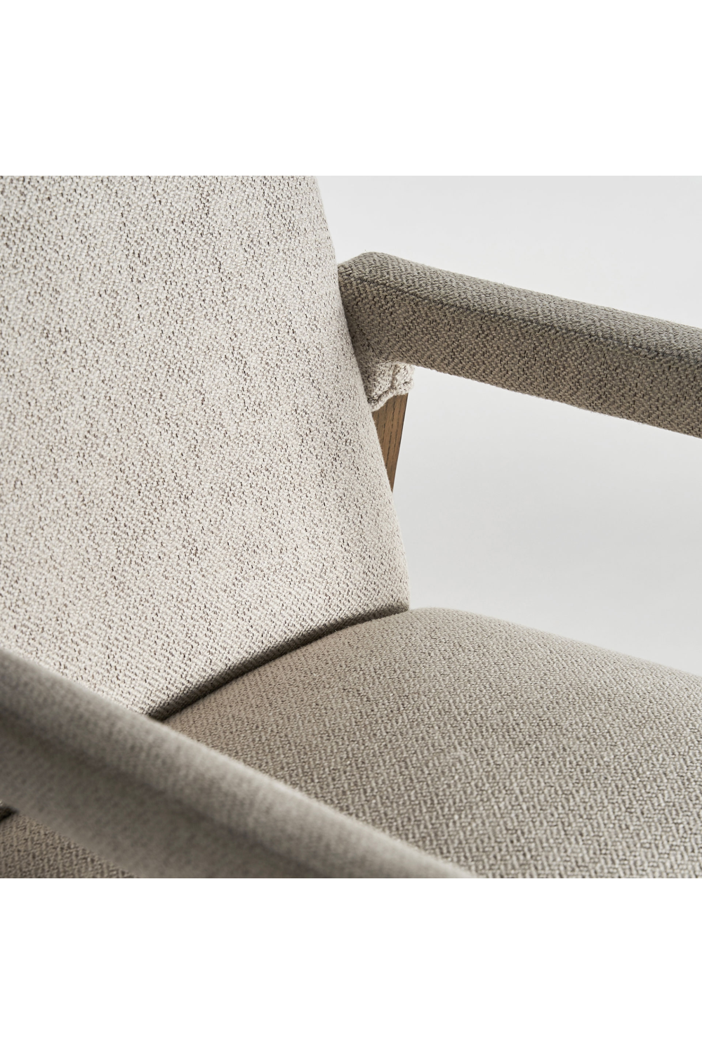 Cream Linen Accent Armchair | Vical Home Baena | Oroa.com