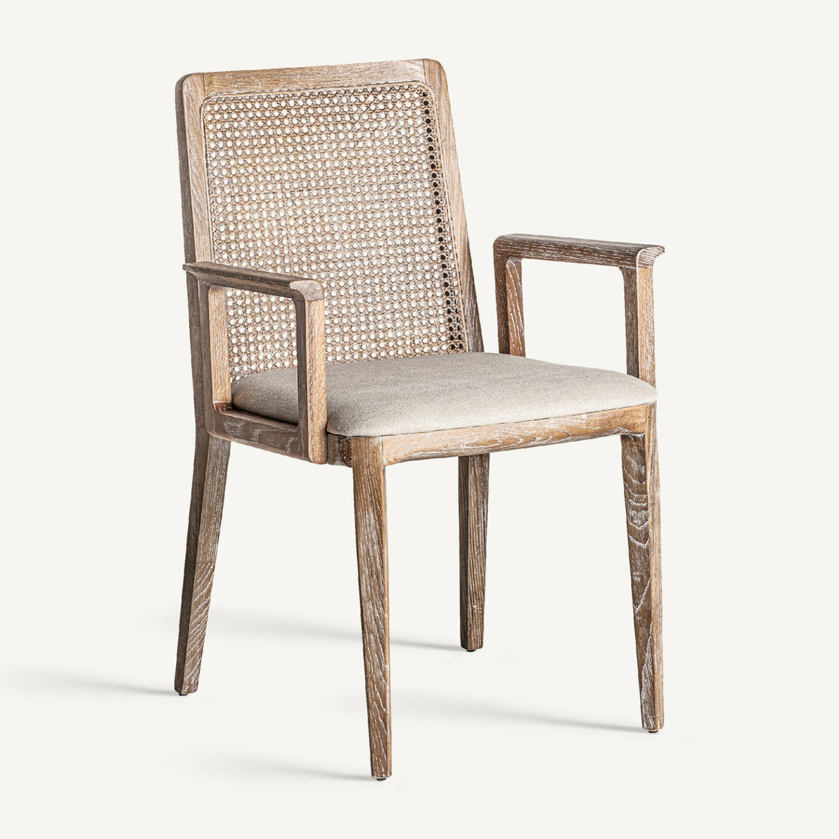   Whitewashed Ashwood Dining Chair | Oroa.com