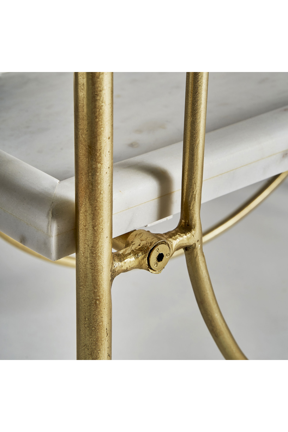 Golden Iron Marble Bookshelf | Vical Home Dieuze | Oroa.com
