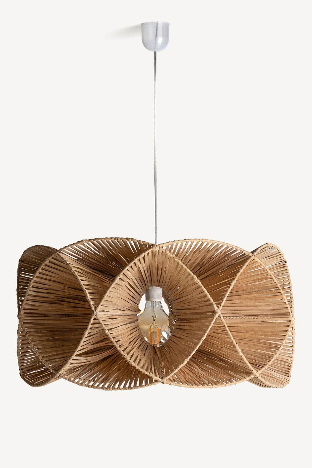 Spiral Rattan Pendant Light | Vical Home | Oroa.com