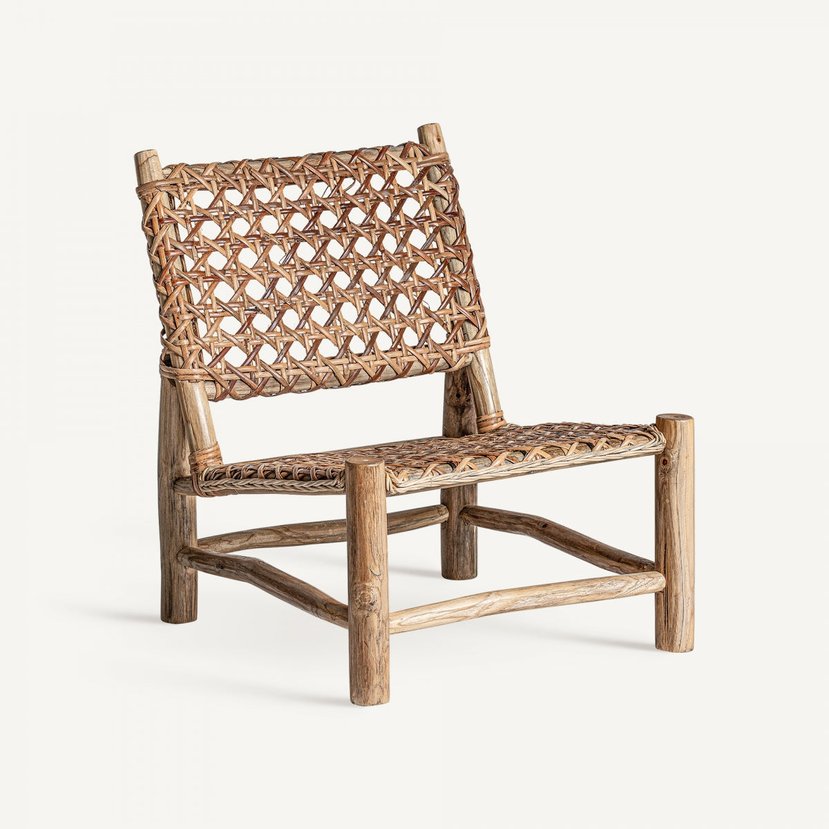 Woven Rattan Lounge Chair | Vical Home Luban | Oroa.com