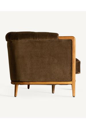 Green Buttoned Sofa | Vical Home Velburg | Oroa.com