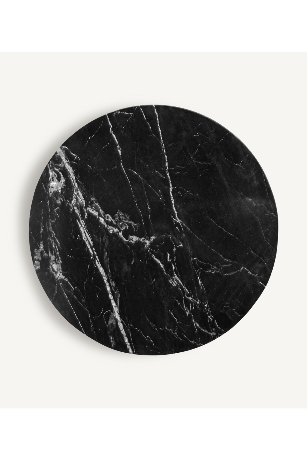 Black Marble Round Coffee Table | Vical Home Bardi | Oroa.com