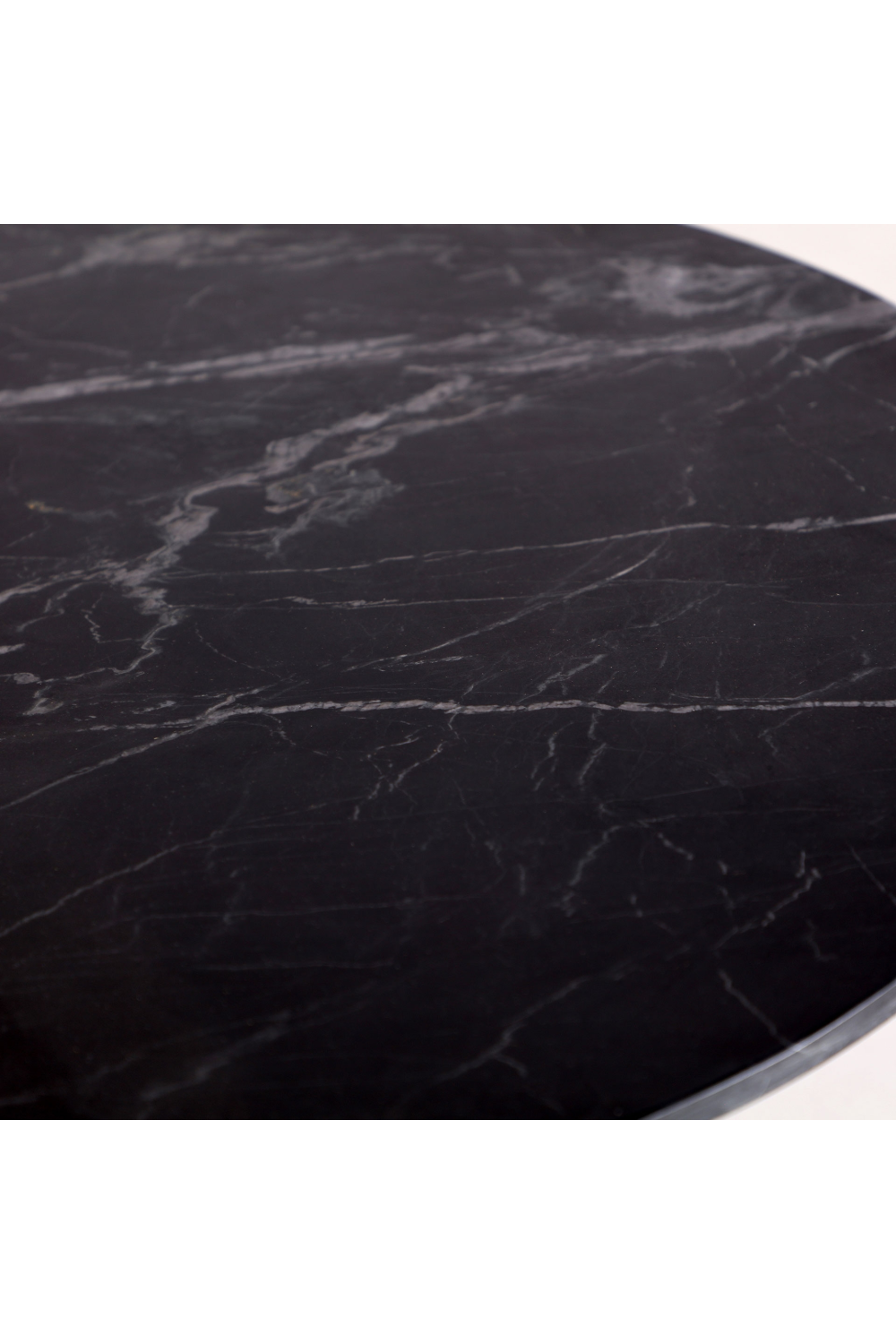 Black Marble Round Coffee Table | Vical Home Bardi | Oroa.com