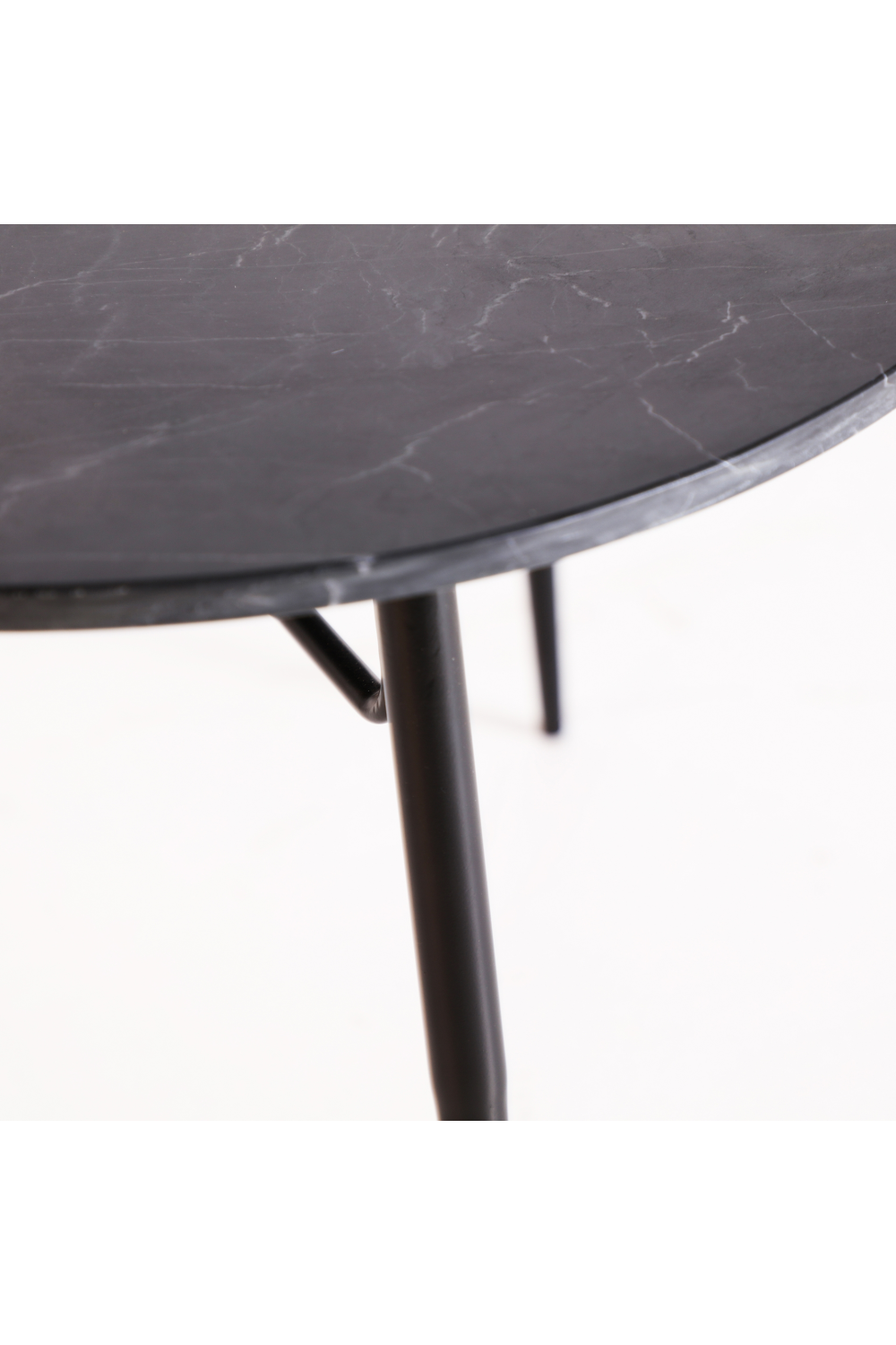 Black Marble Round Coffee Table | Vical Home Bardi | Oroa.com