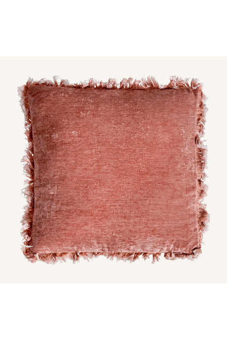  Velvet Fringed Cushion | Oroa.com